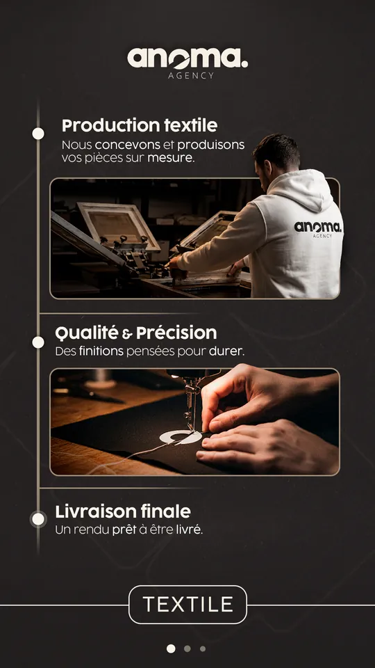 Story : production textile